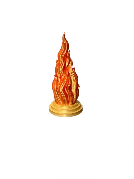 Flamme Sacrée Pêche Irisé