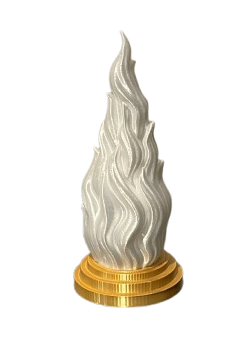 Flamme Sacrée Blanc Nacré