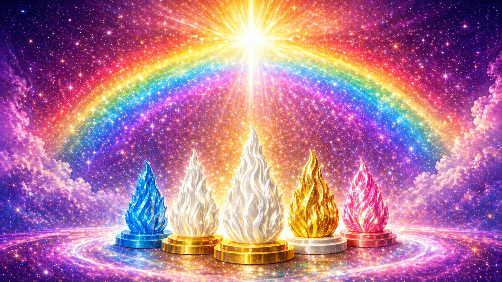 Les Flammes Sacrées incarnées — Jean-Frédéric Krine